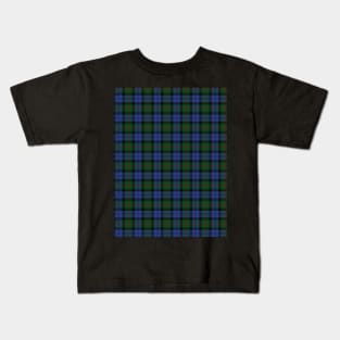 Baird Plaid Tartan Scottish Kids T-Shirt